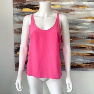 Bright pink Dianne vonfurstenberg silk blouse